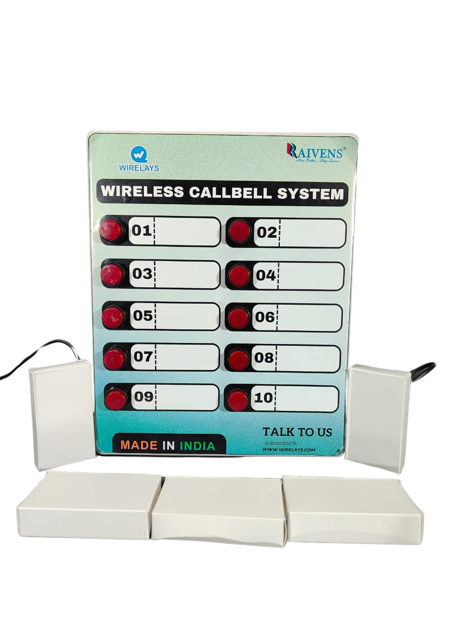 Wireless Nurse Call System, 100m Range | Wirelays Plug-and-Play Patient Alert Solution for Hospitals, Clinics, and Home Care Wireless Nurse Call System, 100m Range | Wirelays Plug-and-Play Patient Alert Solution for Hospitals, Clinics, and Home Care